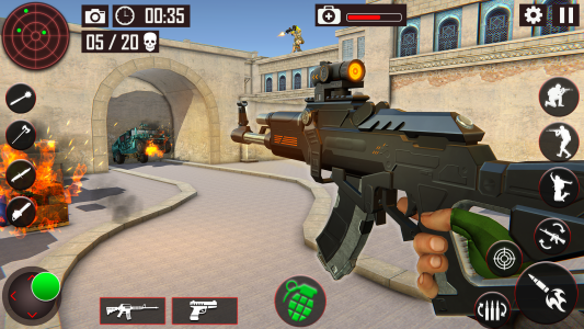 اسکرین شات 7 برنامه FPS Commando Shooting Gun Game
