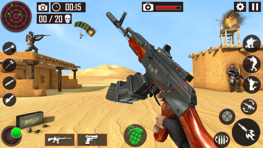 اسکرین شات برنامه FPS Commando Shooting Gun Game 6