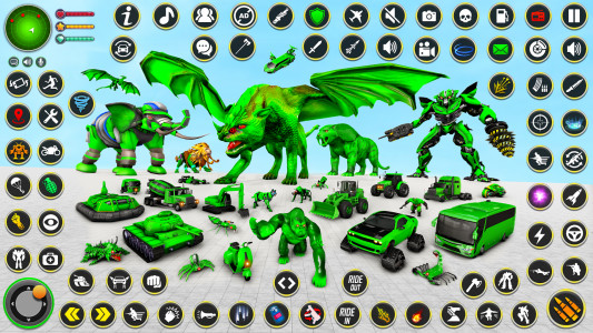 اسکرین شات 3 بازی Multi Animal Robot Car Games