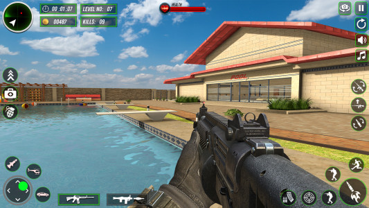 اسکرین شات بازی Fps Gun Shooting Games 3d 1