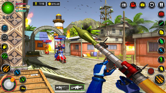 اسکرین شات برنامه Counter terrorist robot game 4