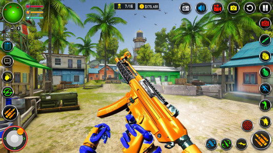 اسکرین شات برنامه Counter terrorist robot game 1