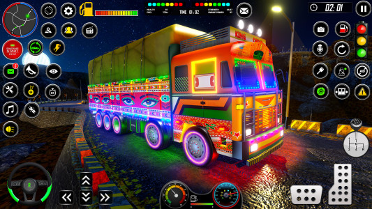 اسکرین شات 4 بازی Indian Truck Game 3D Simulator
