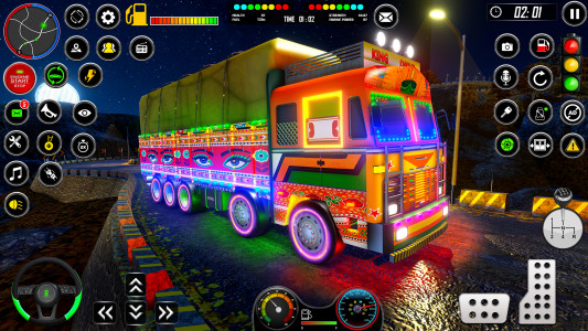 اسکرین شات بازی Indian Truck Game 3D Simulator 4