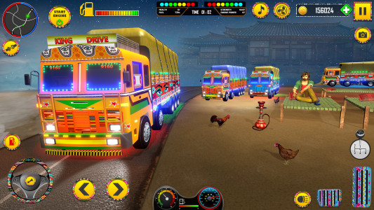 اسکرین شات 5 بازی Indian Truck Game 3D Simulator