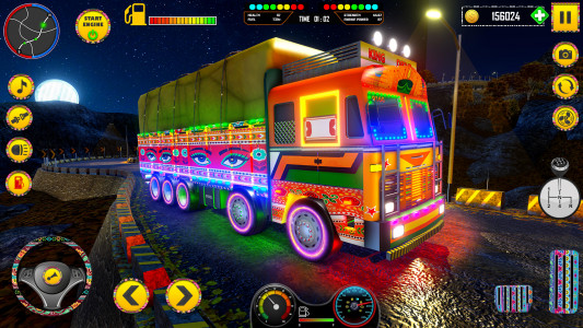 اسکرین شات بازی Indian Truck Game 3D Simulator 2