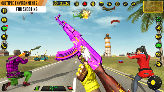 اسکرین شات 2 بازی Fps Commando Shooting Games 3d
