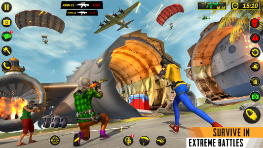 اسکرین شات 3 بازی Fps Commando Shooting Games 3d