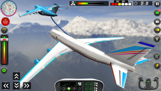 اسکرین شات 4 بازی Real Plane Landing Simulator