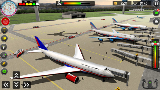 اسکرین شات 2 بازی Real Plane Landing Simulator