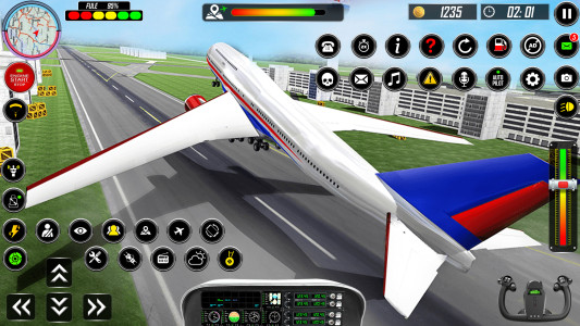 اسکرین شات 1 بازی Real Plane Landing Simulator