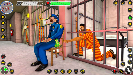 اسکرین شات 1 برنامه Grand Jail Prison: Escape Game