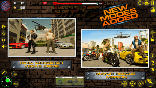 اسکرین شات 1 بازی Real Gangster Vegas Crime Game