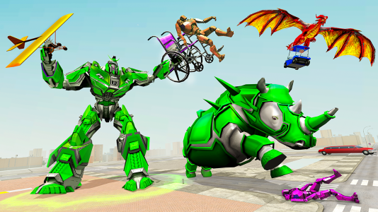 اسکرین شات بازی Rhino Robot Games: Robot Wars 5