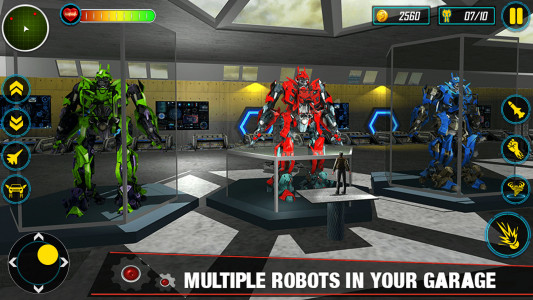 اسکرین شات بازی Multi Robot Car Transform Game 4