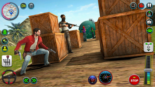 اسکرین شات برنامه Train Car Theft: Car Games 3d 3