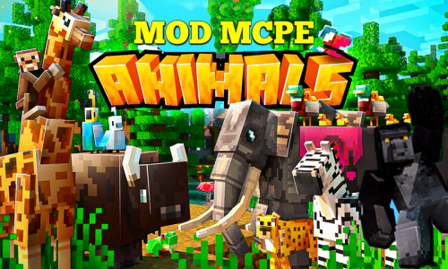 اسکرین شات برنامه Animals Zoo Mods for MCPE 1