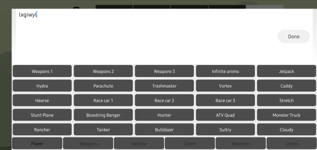 اسکرین شات 6 برنامه DE Cheat Keyboard