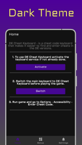 اسکرین شات 5 برنامه DE Cheat Keyboard