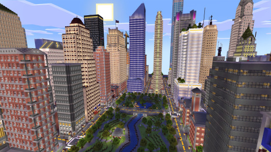 اسکرین شات 2 بازی Mini Block Craft: Planet Craft