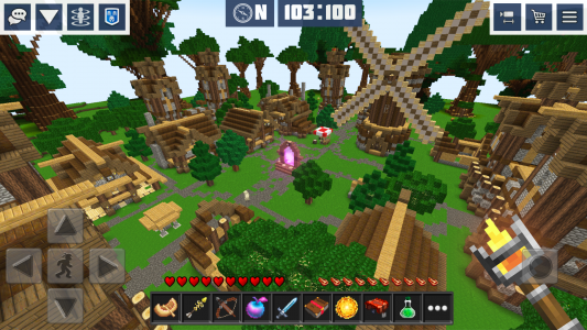 اسکرین شات بازی Mini Block Craft: Planet Craft 8