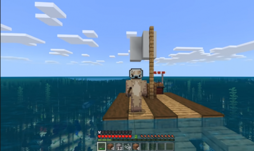 اسکرین شات برنامه Mod One block raft survival – maps  one block 8