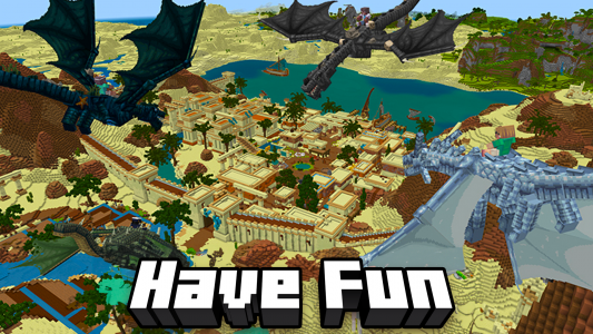 اسکرین شات 6 بازی Craftsman Dragons:Ride & Train