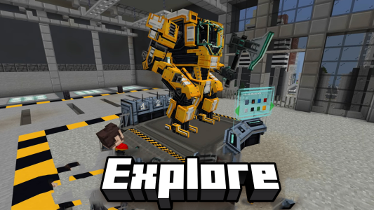 اسکرین شات 1 بازی Craftsman Robots