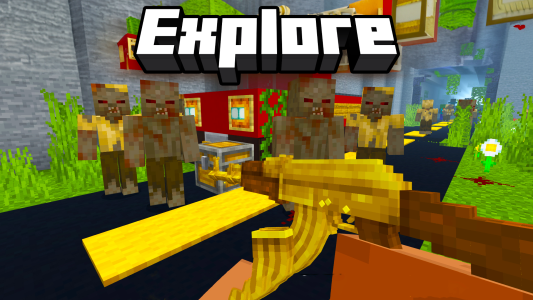 اسکرین شات 1 بازی Craftsman Zombie Apocalypse