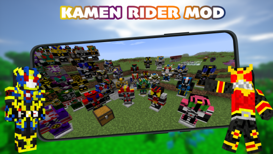 اسکرین شات 2 برنامه Kamen Rider Mod For MCPE