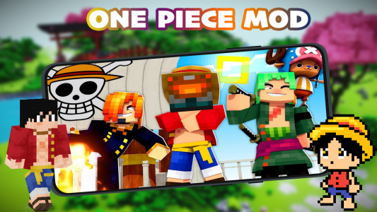 اسکرین شات 3 برنامه One Piece Mod For Minecraft PE