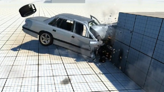 اسکرین شات بازی Crash Car Traffic Simulation 1