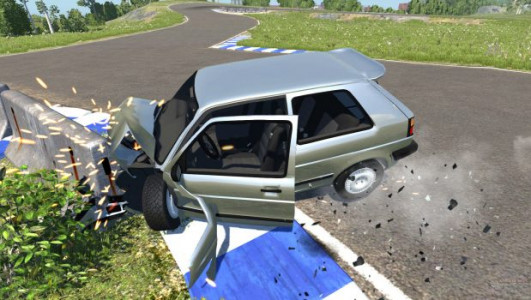 اسکرین شات بازی Crash Car Traffic Simulation 5