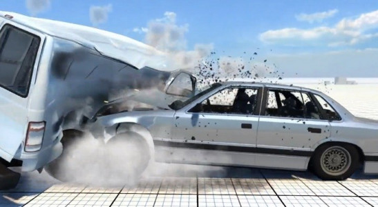 اسکرین شات بازی Crash Car Traffic Simulation 4