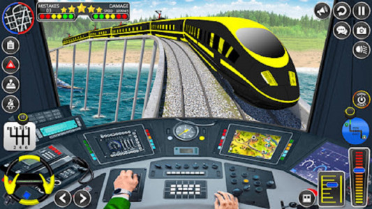 اسکرین شات بازی City Train Driving Simulator 3