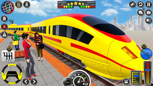 اسکرین شات بازی City Train Driving Simulator 7