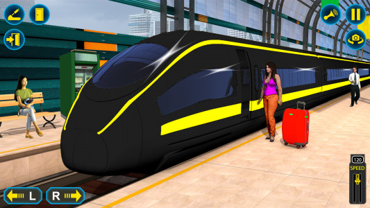 اسکرین شات بازی City Train Driving Simulator 3