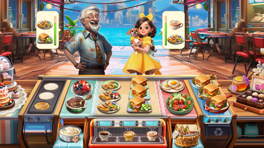 اسکرین شات 2 بازی Cooking Fun®: Cooking Games