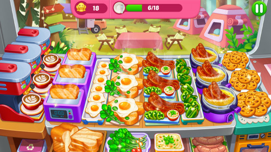 اسکرین شات بازی Cooking Diner: Chef Game 3