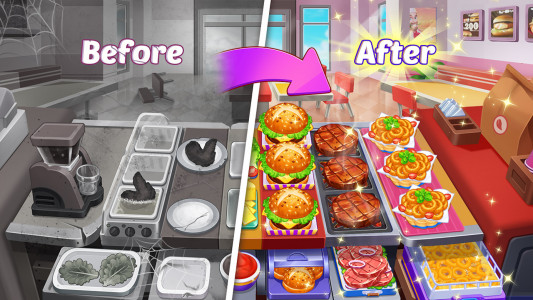اسکرین شات 7 بازی Cooking Diner: Chef Game