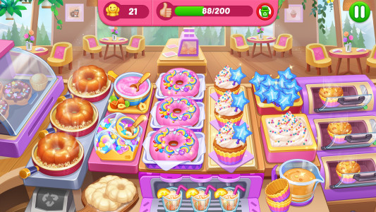 اسکرین شات 5 بازی Cooking Diner: Chef Game