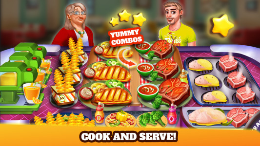 اسکرین شات 2 بازی Kitchen Star Cooking Games