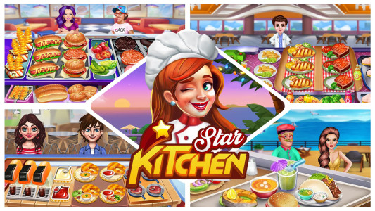 اسکرین شات 5 بازی Kitchen Star Cooking Games