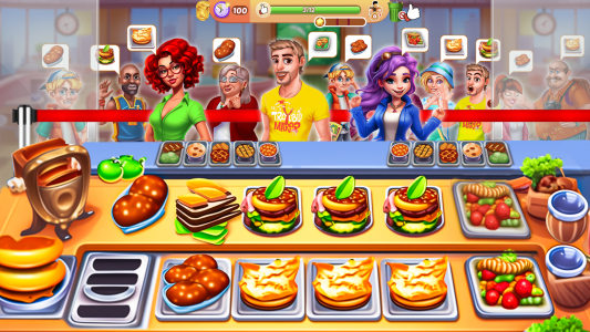 اسکرین شات بازی Cooking Stack: Cooking Games 1