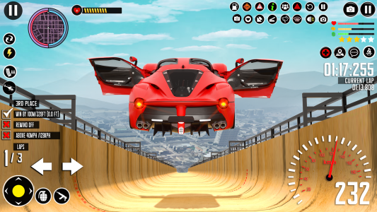 اسکرین شات بازی Crazy Car Race 3D: Car Games 1