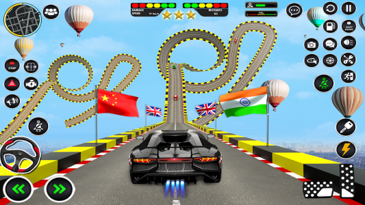 اسکرین شات بازی Crazy Car Race 3D: Car Games 2