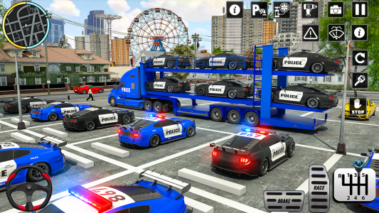 اسکرین شات بازی Police Game Transport Truck 7