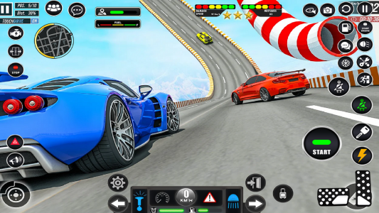 اسکرین شات بازی Crazy Car Race 3D: Car Games 4