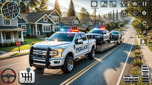 اسکرین شات 1 بازی Police Game Transport Truck