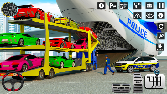 اسکرین شات 7 بازی Police Game Transport Truck